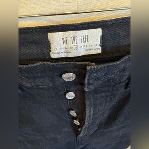 We The Free FP high rise black jeans size 28